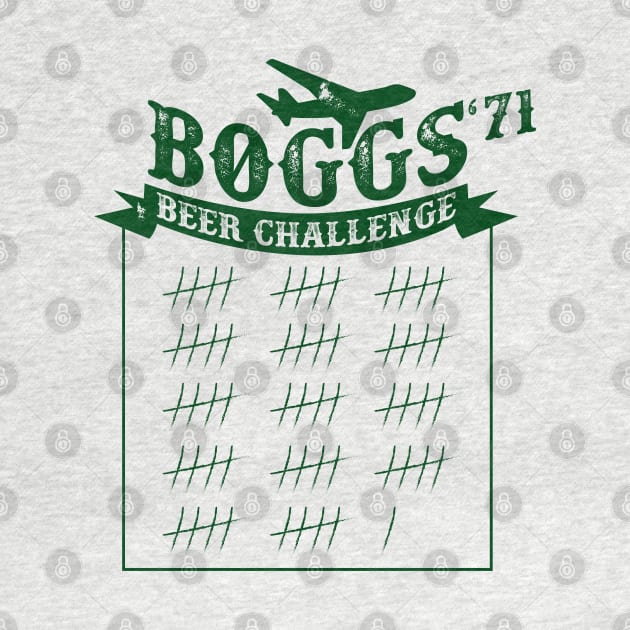 Boggs Beer Challenge '71 on white by Gimmickbydesign